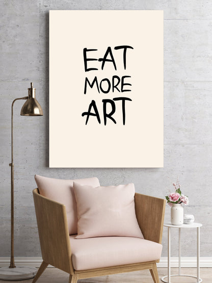 Eat More Wall Art Print - Artrise