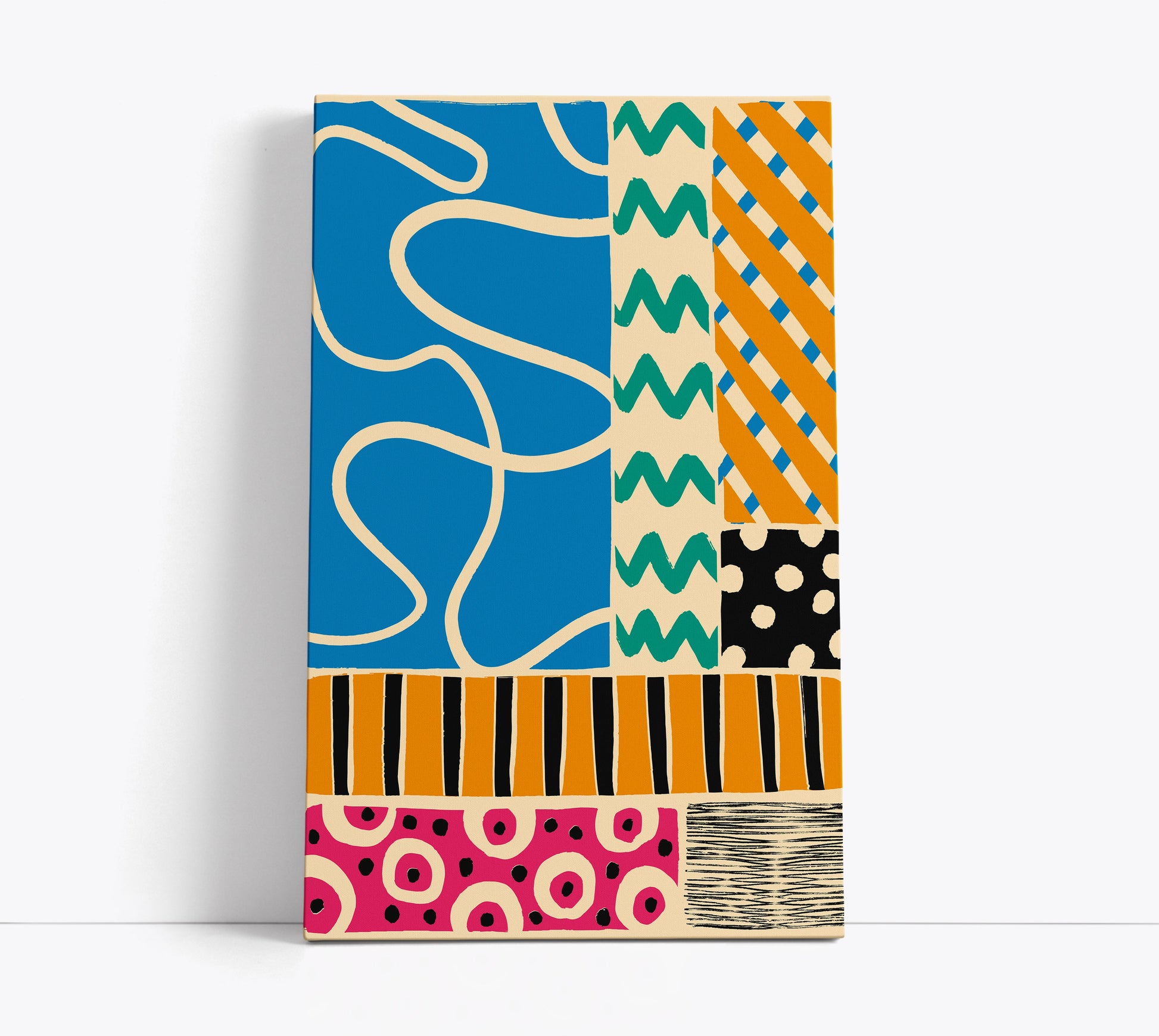 Vibrant & Playful Abstract Art Print - Artrise