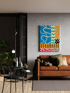 Vibrant & Playful Abstract Art Print - Artrise