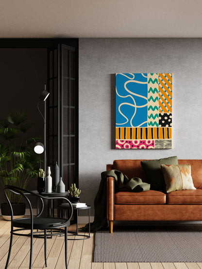 Vibrant & Playful Abstract Art Print - Artrise