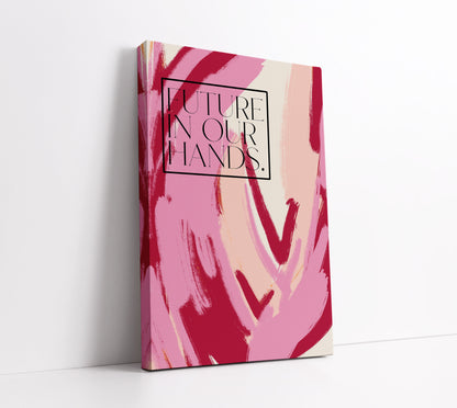 Future In Our Hands // Wall Art Print - Artrise