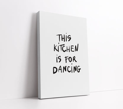 This Kitchen is for Dancing Art Print - Artrise