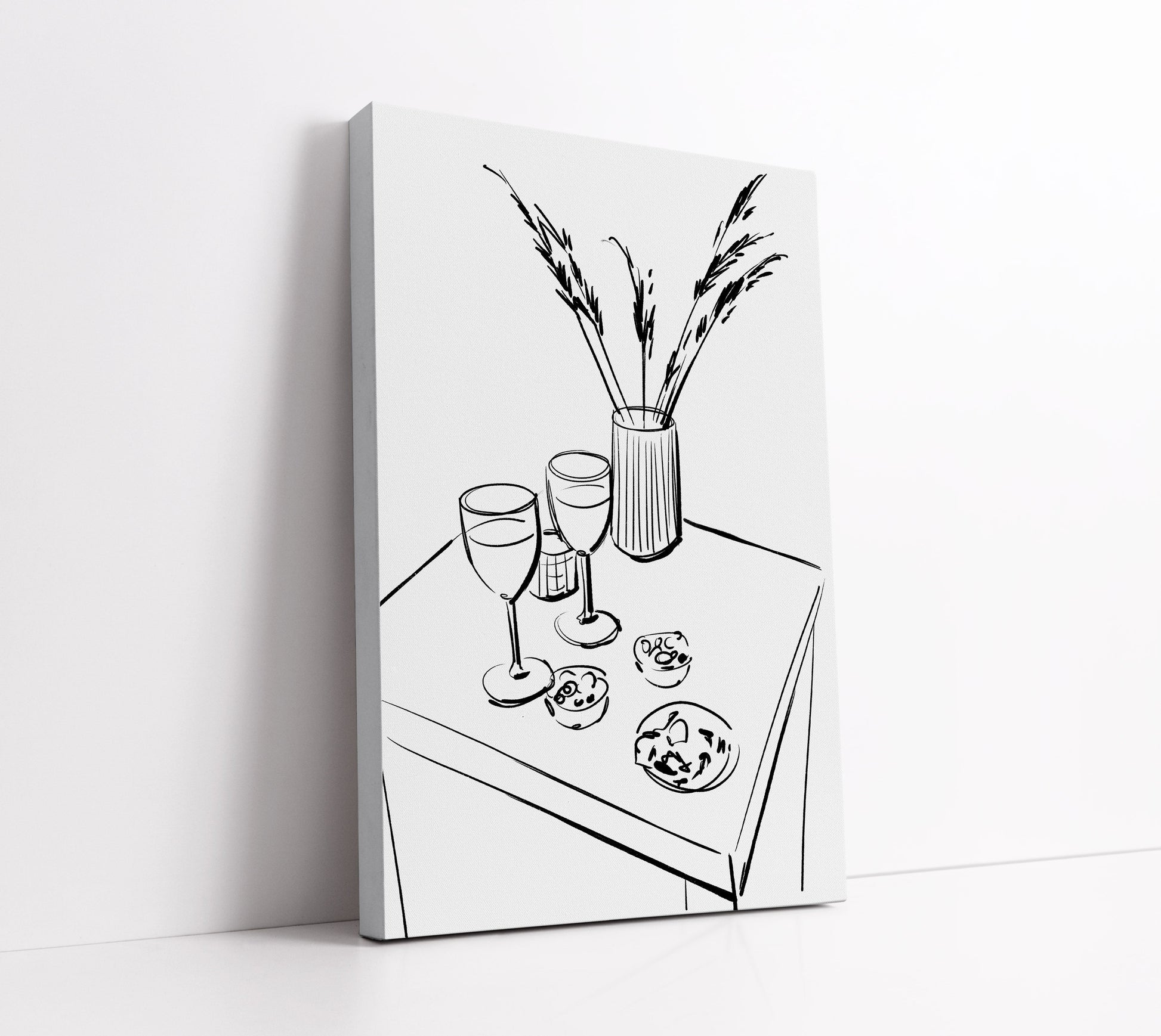 Wine and Dine Wall Art Print - Artrise