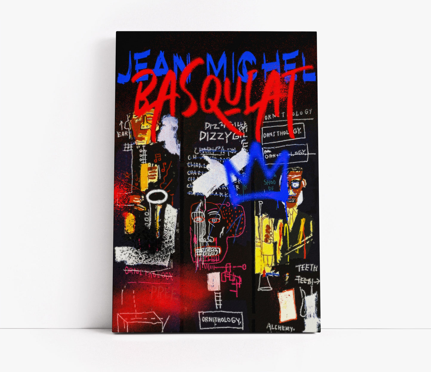 Iconic Odyssey Basquiat Pop Art // Wall Art Print - Artrise