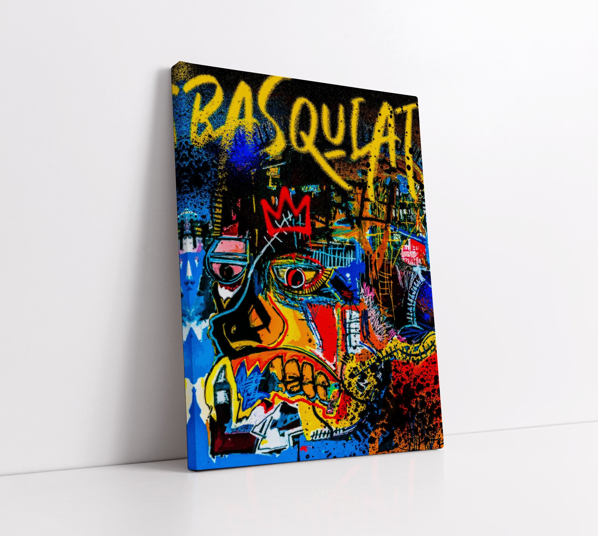 Chaotic Hues Pop Art // Wall Art Print - Artrise