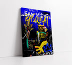 Eccentric Basquiat Inspired Art // Wall Art Print - Artrise