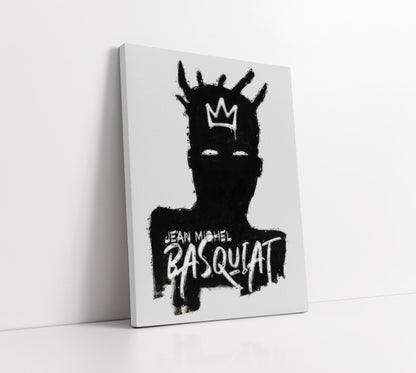 Monochrome Basquiat Inspired Art - Artrise