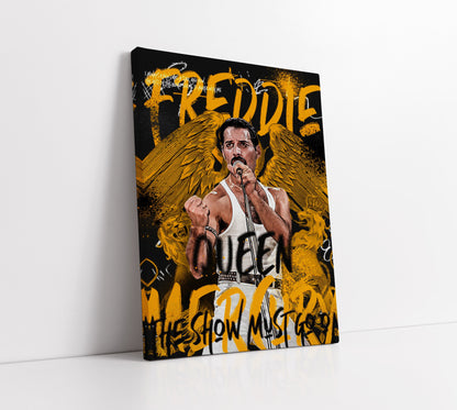 Freddie Mercury Pop Art // Wall Art Print - Artrise