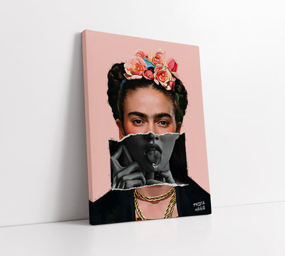 Frida Kahlo x Meghan Fox Art // Wall Art Print - Artrise