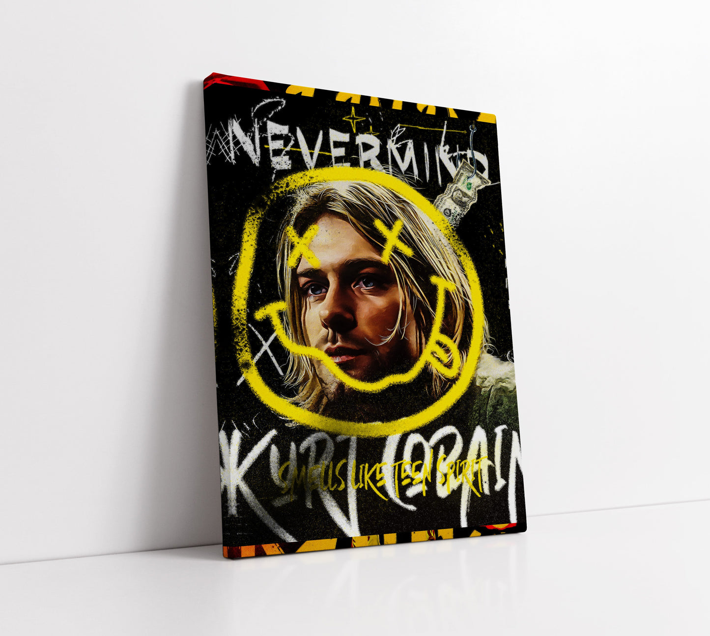 Kurt Cobain Pop Art // Wall Art Print - Artrise