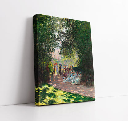 Claude Monet's The Parc Monceau // Wall Art Print - Artrise