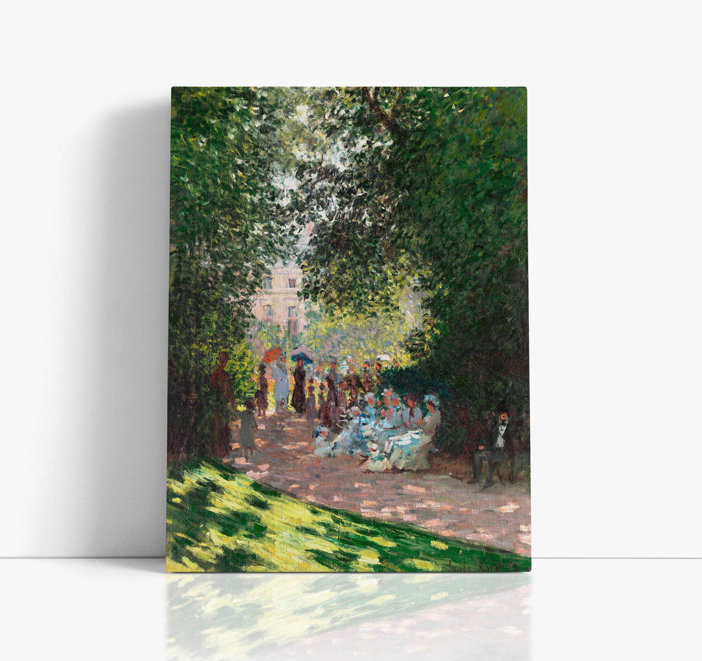 Claude Monet's The Parc Monceau // Wall Art Print - Artrise