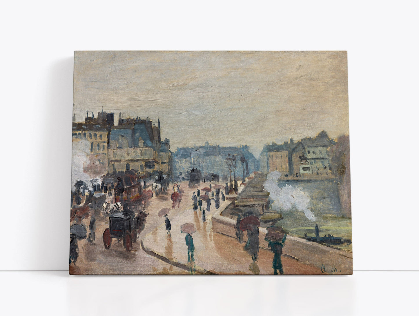 Claude Monet's The Pont Neuf // Wall Art Print - Artrise