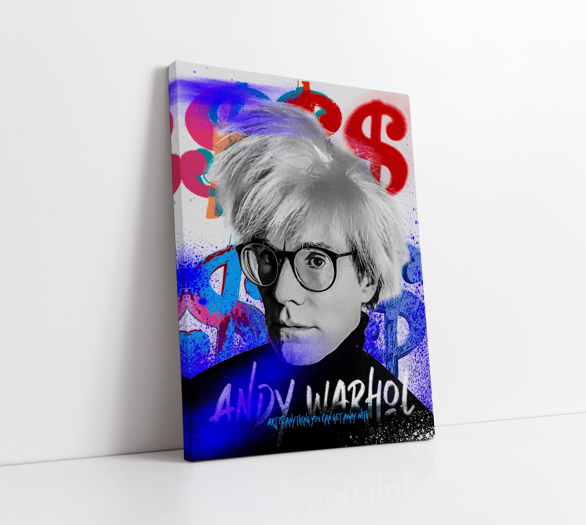 Eclectic Andy Warhol Pop Art // Wall Art Print - Artrise