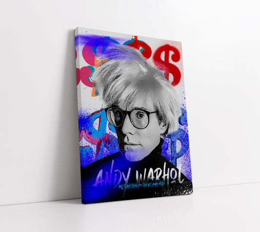 Eclectic Andy Warhol Pop Art // Wall Art Print - Artrise
