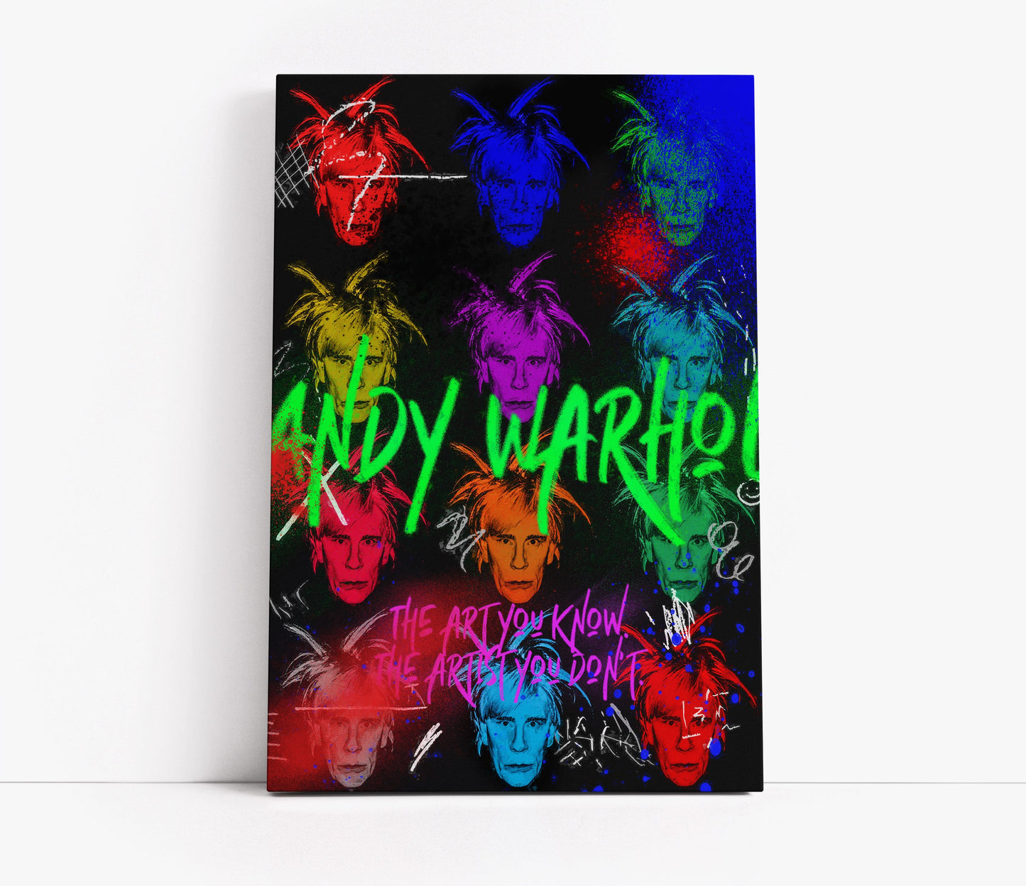 Disco Andy Warhol Pop Art // Wall Art Print - Artrise