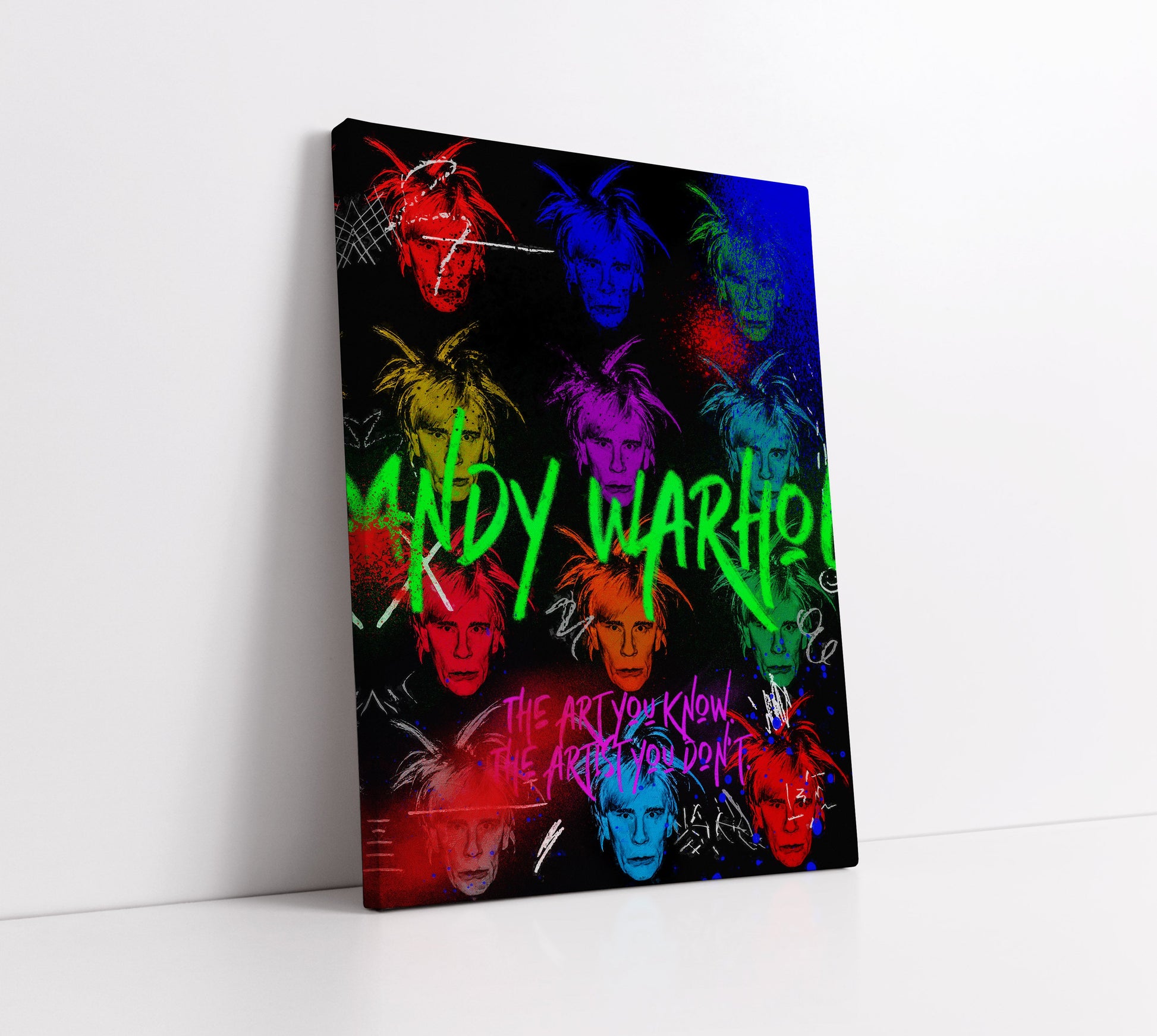 Disco Andy Warhol Pop Art // Wall Art Print - Artrise