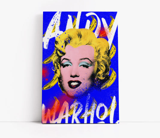 Marilyn Monroe by Andy Warhol Inspired Pop Art // Wall Art Print - Artrise