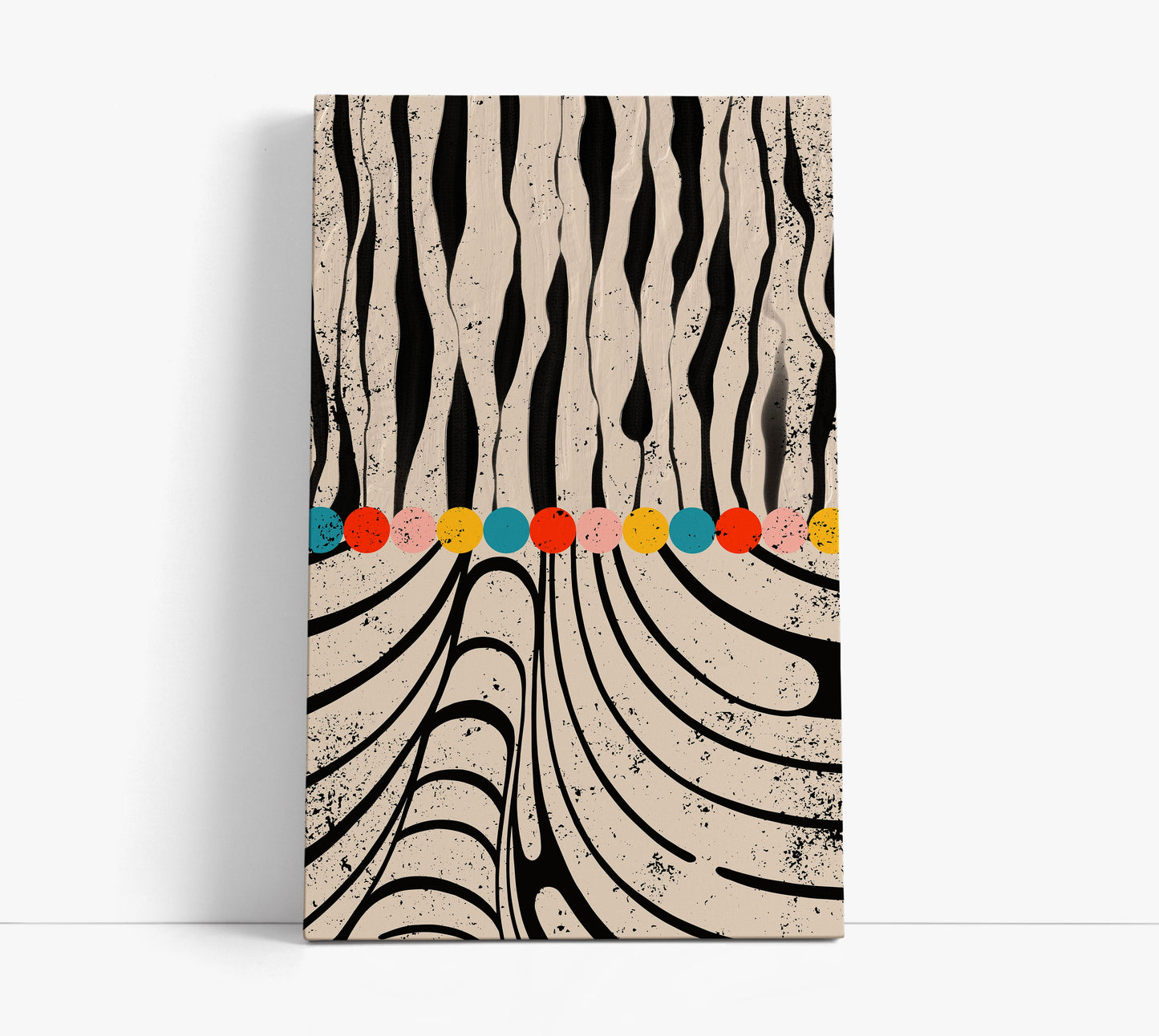 Wild Mid Century Modern Wall Art Print - Artrise