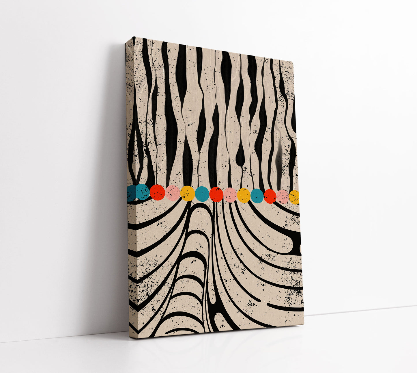 Wild Mid Century Modern Wall Art Print - Artrise