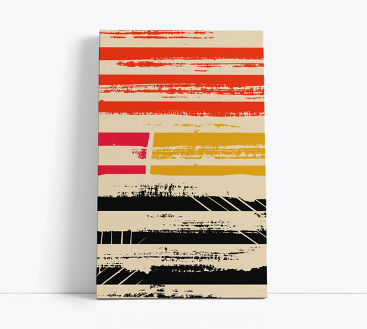 Sunset Abstract Art Print - Artrise