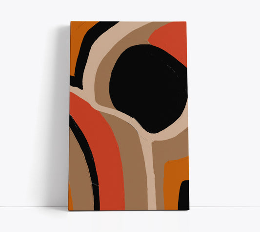 Earthy Abstract Wall Art Print - Artrise