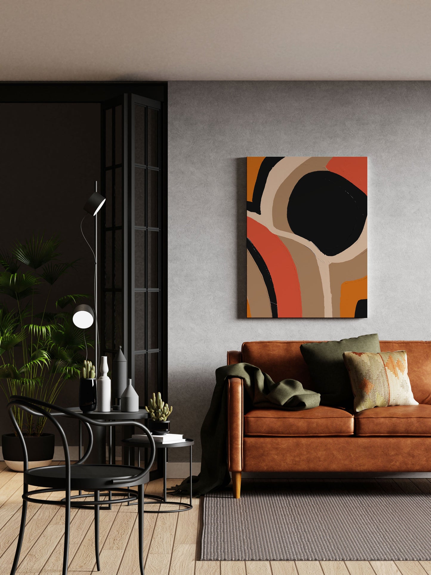 Earthy Abstract Wall Art Print - Artrise