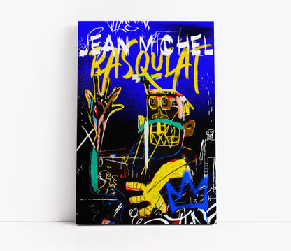 Eccentric Basquiat Inspired Art // Wall Art Print - Artrise