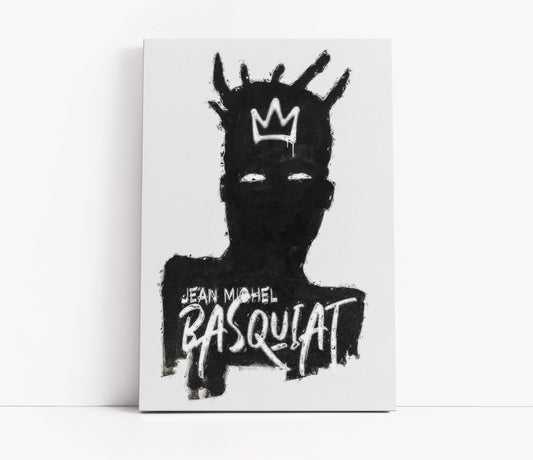 Monochrome Basquiat Inspired Art - Artrise