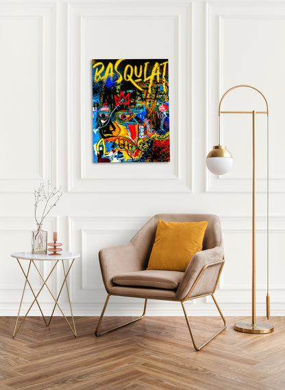 Chaotic Hues Pop Art // Wall Art Print - Artrise