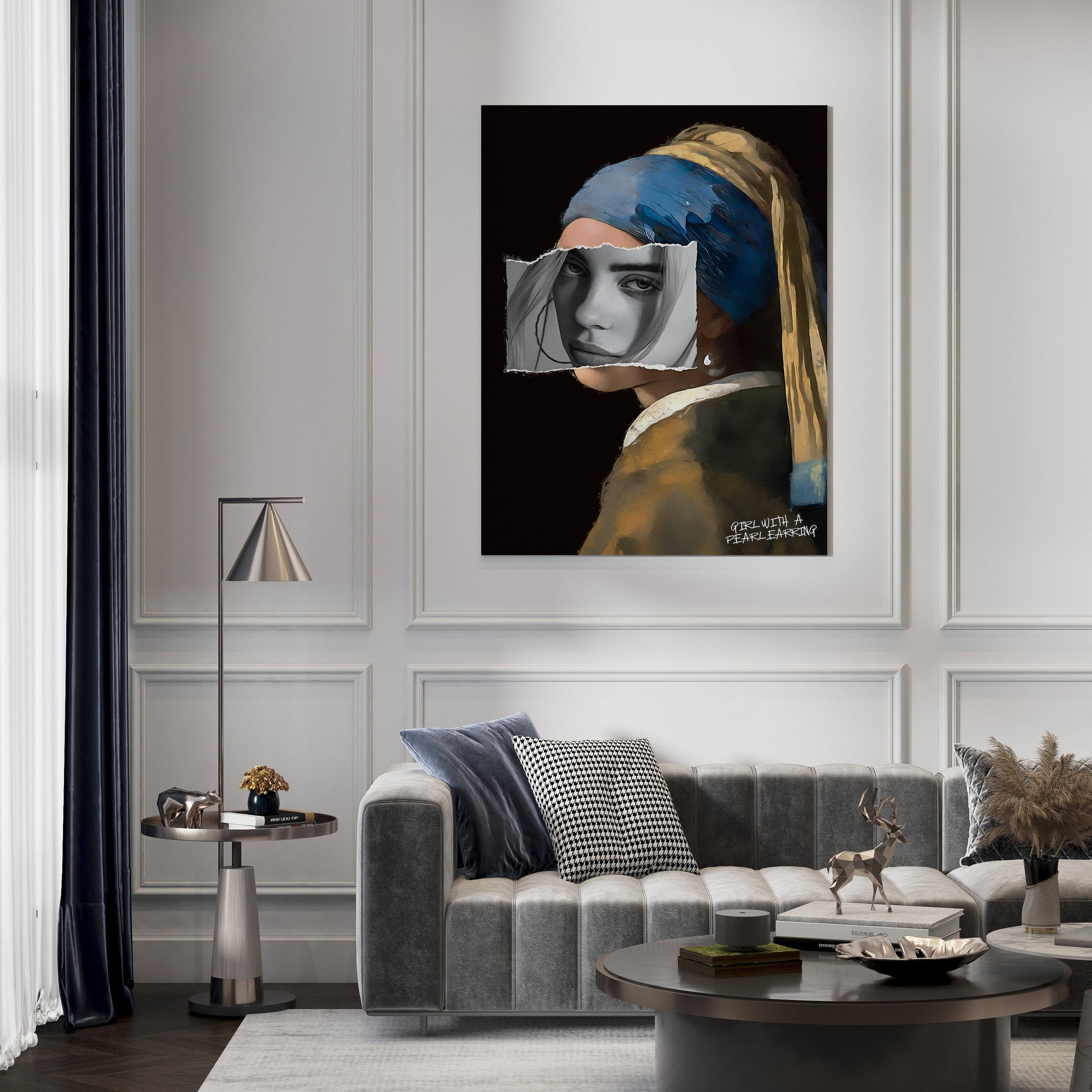 Billy with a Pearl Earring // Wall Art Print - Artrise