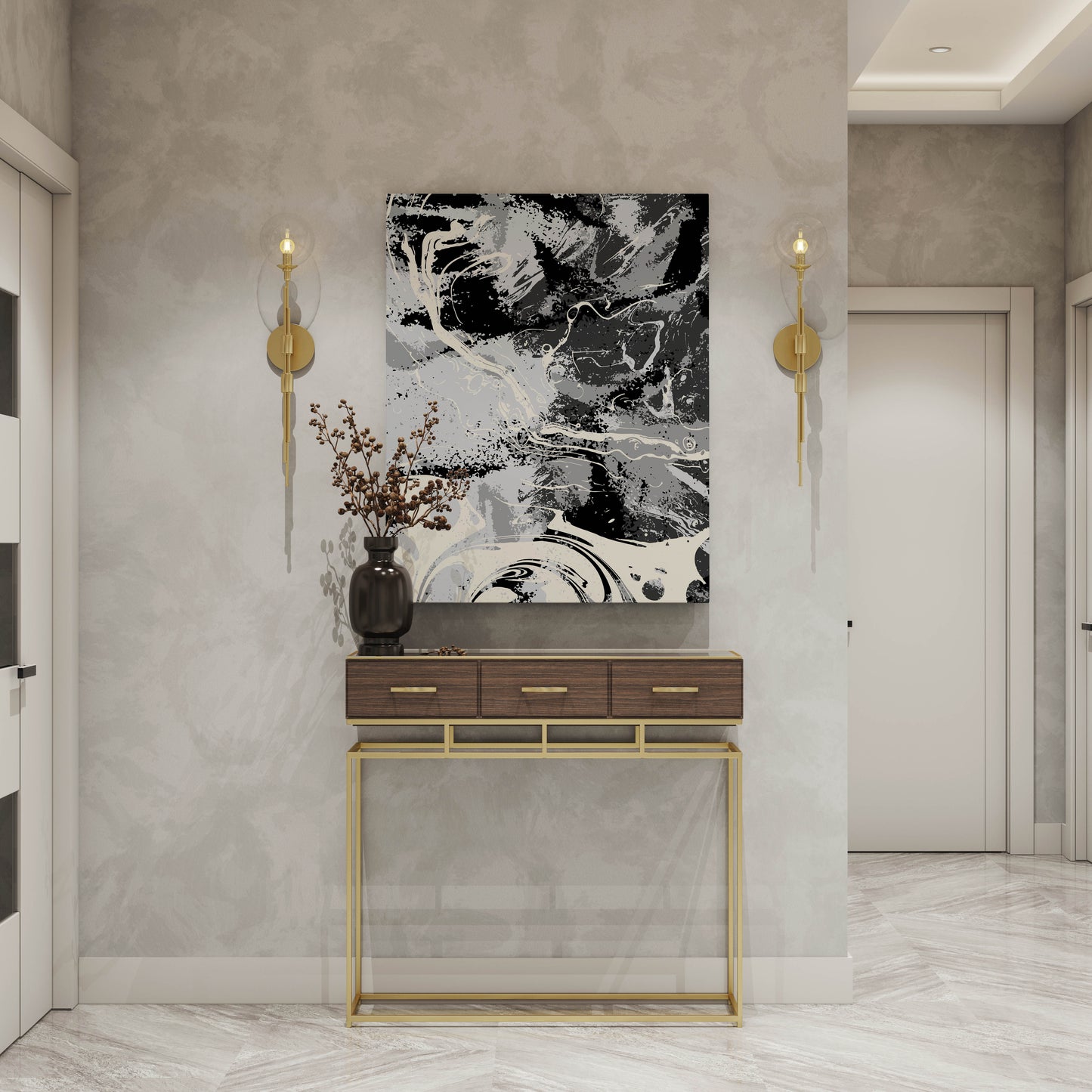 Marble Art Print Wall Art Print - Artrise