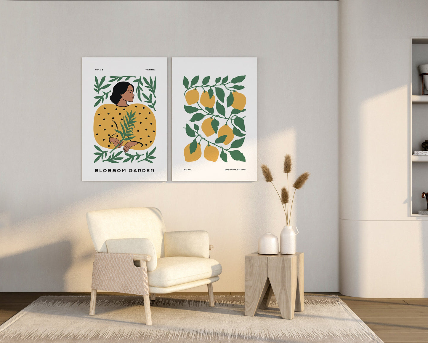 Botanical Femme Wall Art Print - Artrise