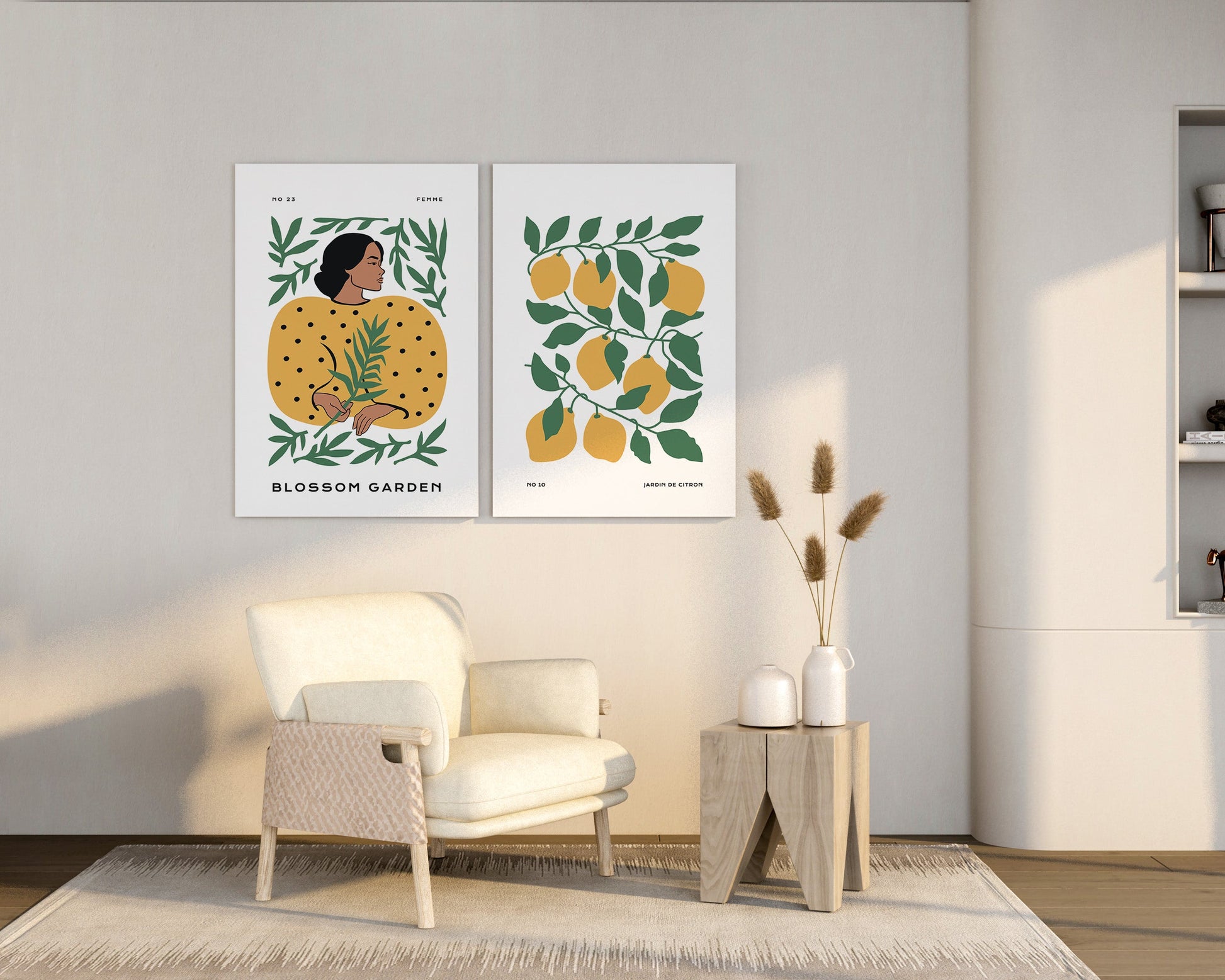 Botanical Femme Wall Art Print - Artrise