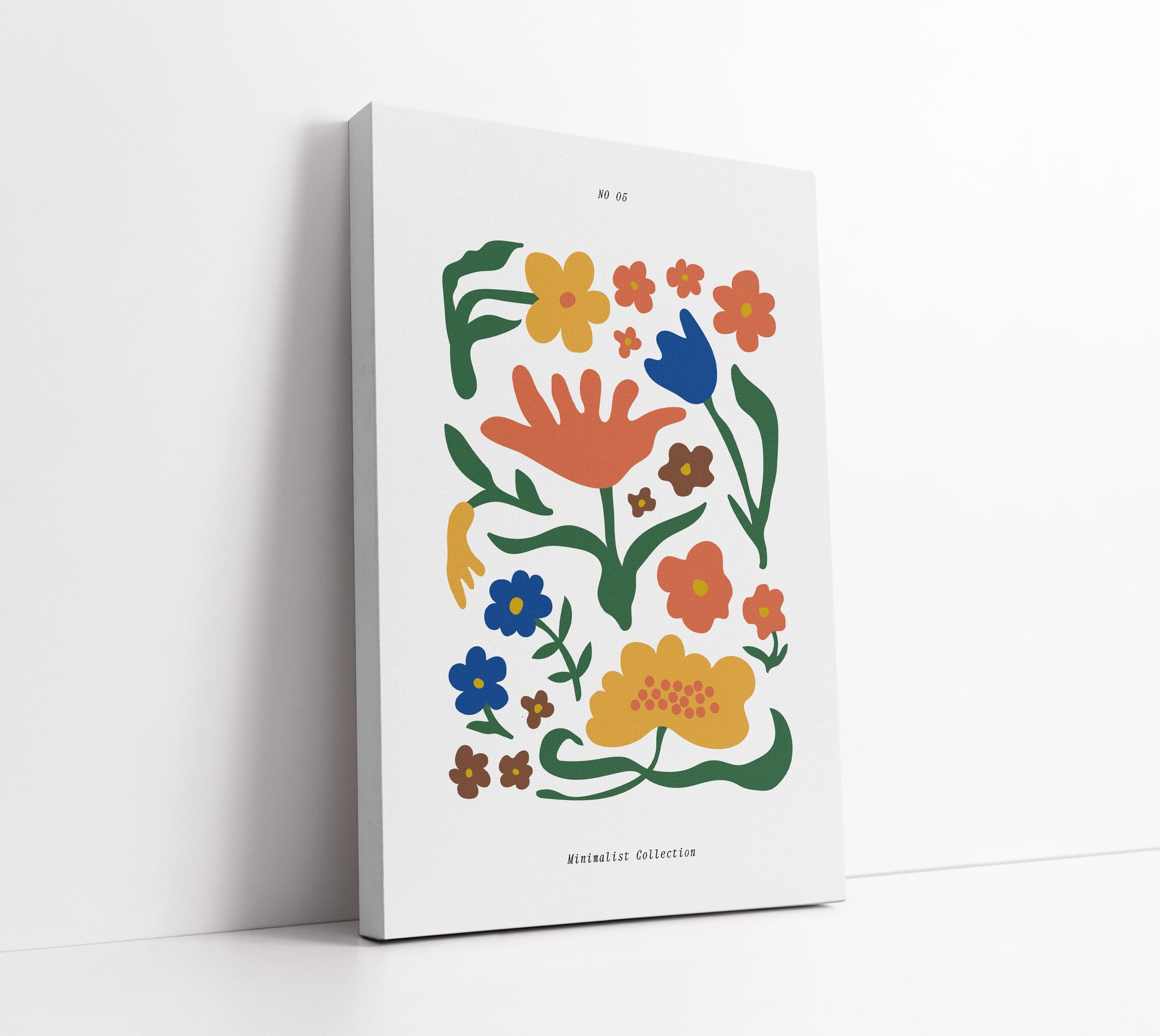 Botanical Pattern Wall Art Print - Artrise