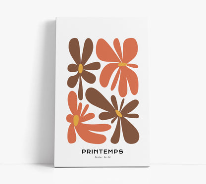 Printemps Floral Art Print - Artrise