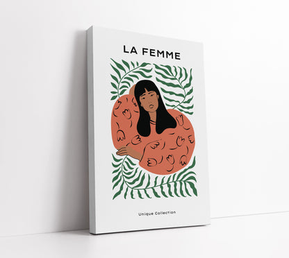 Botanical Femme Wall Art Print #2 - Artrise