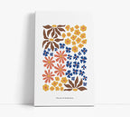 Botanical Pattern Wall Art Print #2 - Artrise