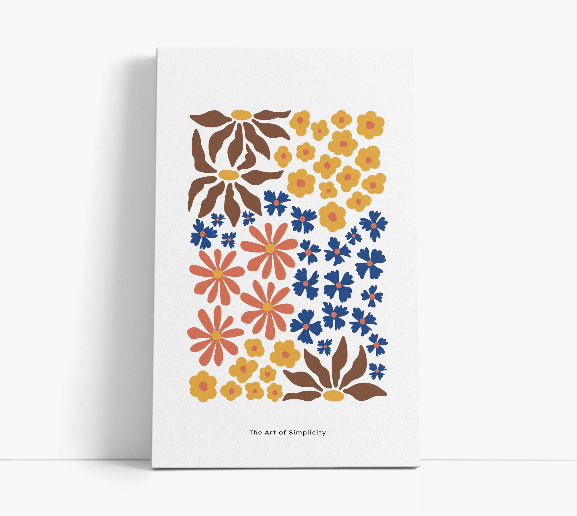 Botanical Pattern Wall Art Print #2 - Artrise