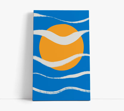 Whimsical Sun Wall Art Print - Artrise