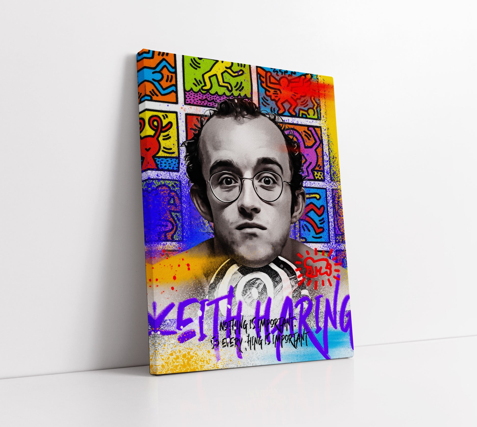 Keith Haring Art // Wall Art Print - Artrise