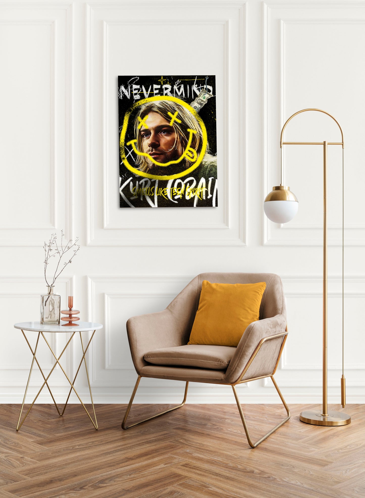 Kurt Cobain Pop Art // Wall Art Print - Artrise