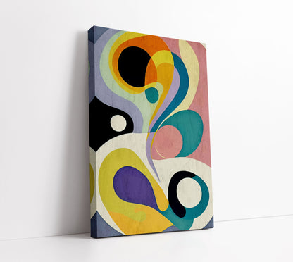 Colour Splash Abstract Wall Art Print - Artrise