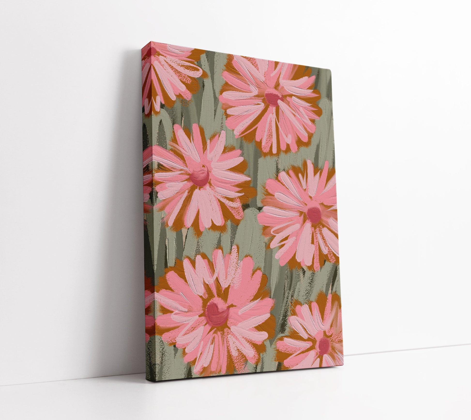 Pink Flower Decor Art Print - Artrise