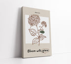 Bloom With Grace // Wall Art Print - Artrise