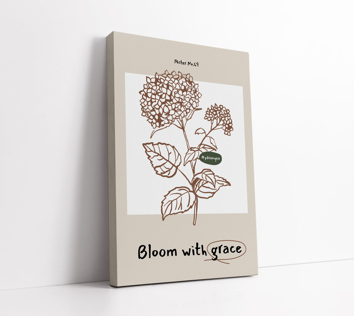 Bloom With Grace // Wall Art Print - Artrise