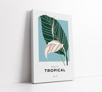 Blue Tropical Wall Art Print - Artrise