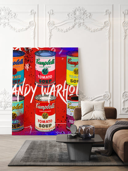 Soup Can Andy Warhol Art - Artrise