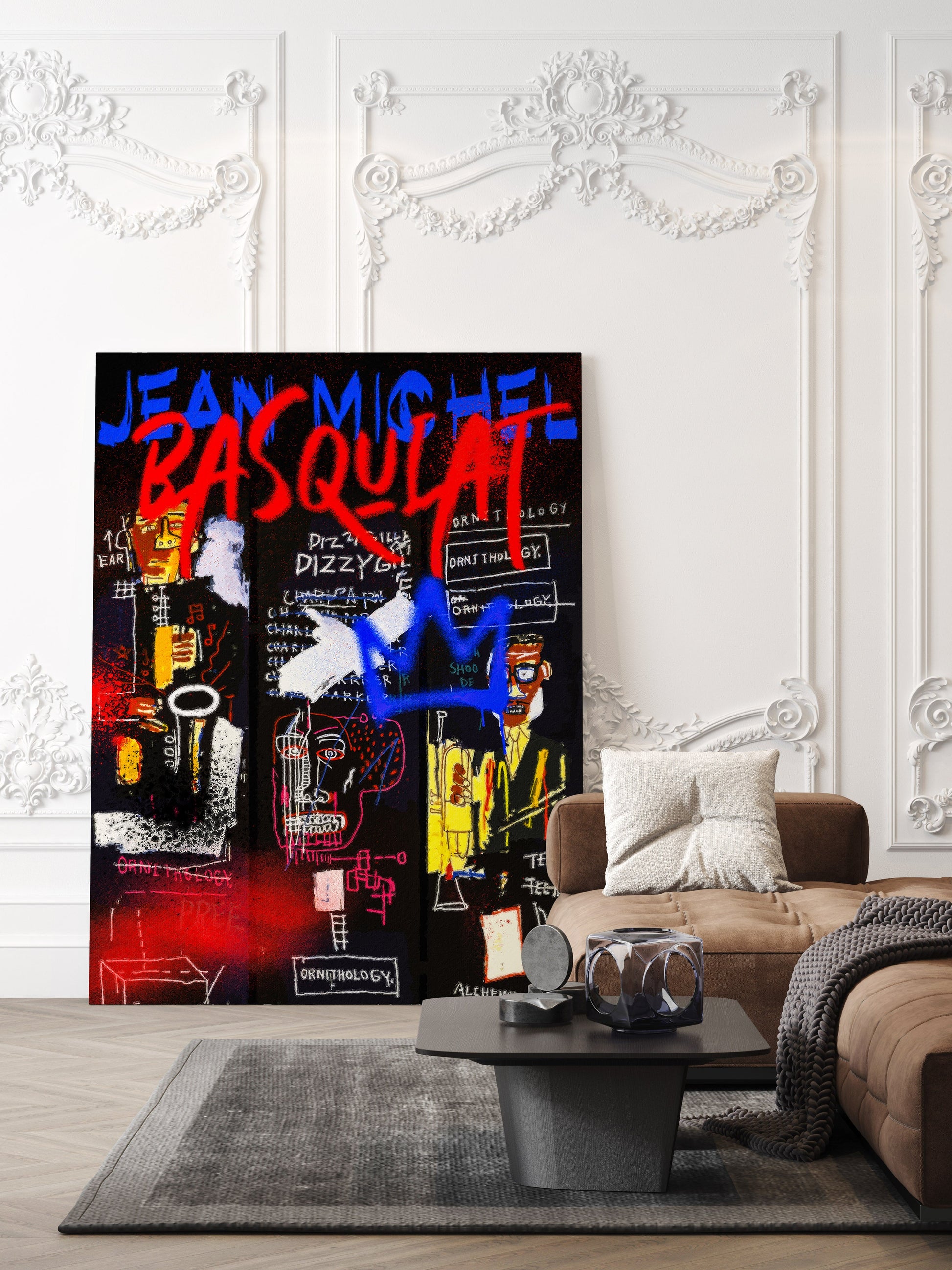 Iconic Odyssey Basquiat Pop Art // Wall Art Print - Artrise