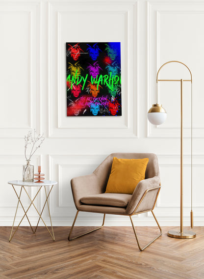 Disco Andy Warhol Pop Art // Wall Art Print - Artrise